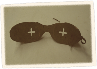 Robert Falcon Scott's snow goggles