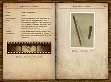 Wooden thermometer