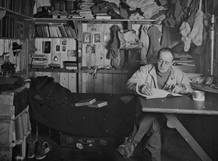 Scotts hut interior