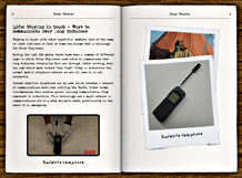 Satellite telephone images